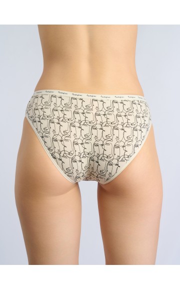 Женские трусы Indefini 5105LUF
