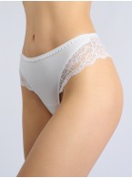 Белые кружевные стринги Indefini 1204LDS Белые кружевные стринги Indefini 1204LDS