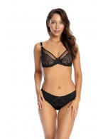 Трусы-бразилиана Bella Misteria Subtle Temptation Brazilian Black