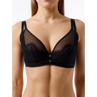 Бюстгальтер Coquette Revue DOTS 85114 Черный