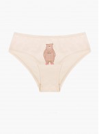 Женские хлопковые трусы indefini 5003LUB