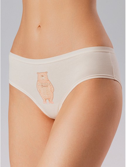 Женские хлопковые трусы indefini 5003LUB