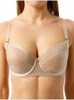 Бюстгальтер Coquette Revue PLAIN 82116 Бежевый