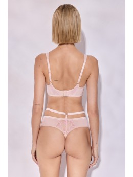 Трусы-стринги Alles Glossy Iris Stringi Beige/Pink