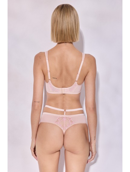 Трусы-стринги Alles Glossy Iris Stringi Beige/Pink