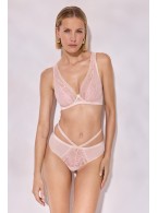 Трусы-стринги Alles Glossy Iris Stringi Beige/Pink Трусы-стринги Alles Glossy Iris Stringi Beige/Pink