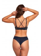 Трусы-бразилиана Bella Misteria Subtle Temptation Brazilian Navy blue
