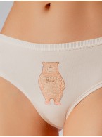 Женские хлопковые трусы indefini 5003LUB