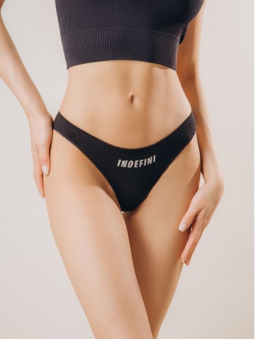 Женские трусы стринги Indefini LDS8838