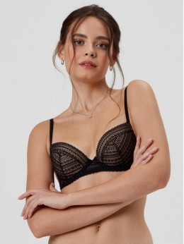 Бюстгальтер Conte Vintage 2085 Черный