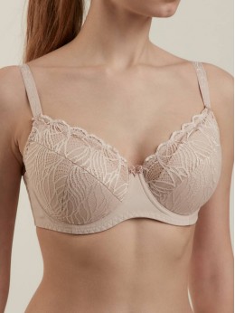 Бюстгальтер Conte Aura 5100 Серебристый пион