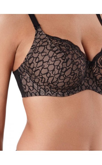 Бюстгальтер Conte Voile 6088 Черный