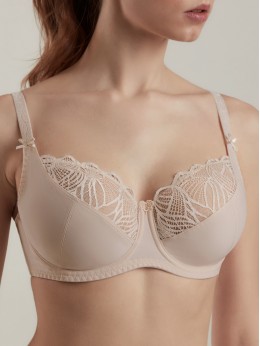 Бюстгальтер Conte Aura 6097 Серебристый пион