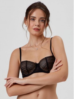 Бюстгальтер Conte Vintage 6089 Черный