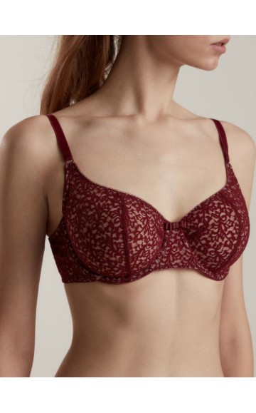 Бюстгальтер Conte Tatouage 6144 Бордо