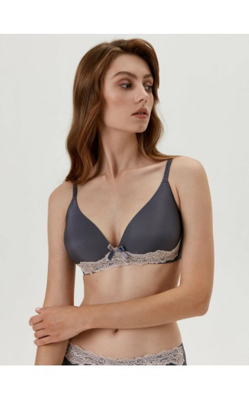 Бюстгальтер Conte Fleur 7053 Графит