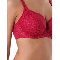 Бюстгальтер Conte Voile 6068 Брусника