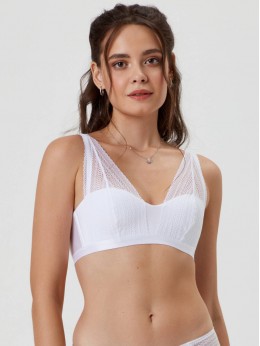 Бюстгальтер Conte Vintage 7115 Белый