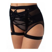 Пояс для чулок Coquette Revue Mesh 66101 Черный