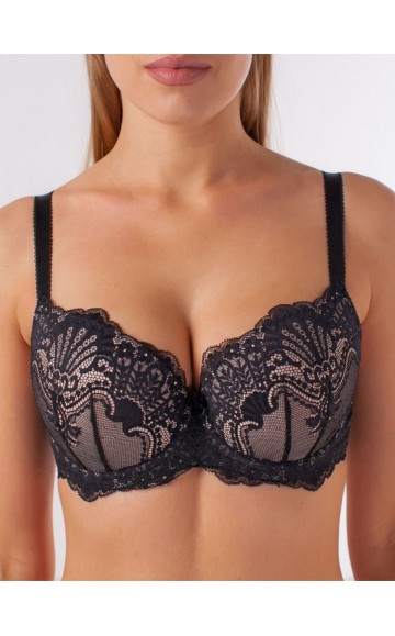 Бюстгальтер Coquette Revue Provocateur 54094 Черный