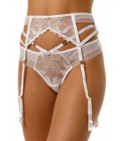 Пояс для чулок Coquette Revue PAPILLON 66123 Белый