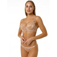 Бюстгальтер Coquette Revue PLAIN 82116 Бежевый