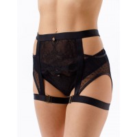 Пояс для чулок Coquette Revue DOTS 66114 Черный