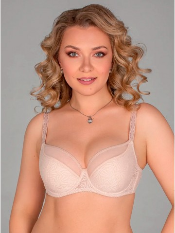 Бюстгальтер Lady Lux 430-42 Серебристый пион