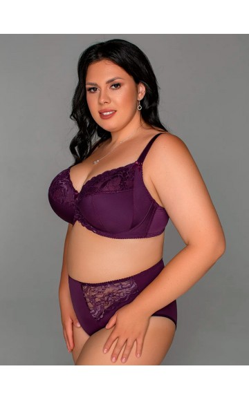 Бюстгальтер Lady Lux 711 Ежевичное вино