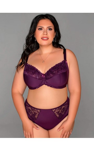 Бюстгальтер Lady Lux 711 Ежевичное вино
