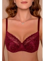 Бюстгальтер Lady Lux 436-78 Бургундское вино