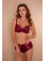 Бюстгальтер Lady Lux 436-78 Бургундское вино