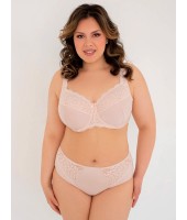 Бюстгальтер Lady Lux 320-360 Серебристый пион
