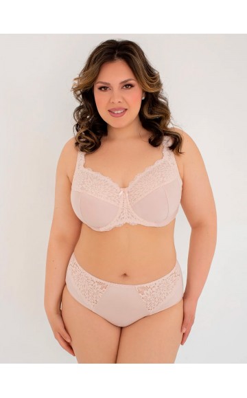 Бюстгальтер Lady Lux 320-360 Серебристый пион