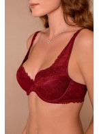 Бюстгальтер Lady Lux 961-78 Бургундское вино