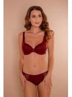 Бюстгальтер Lady Lux 961-78 Бургундское вино