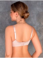 Бюстгальтер Lady Lux 430-67 Серебристый пион (распродажа)