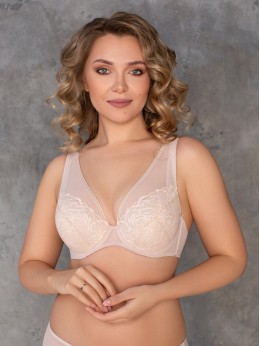 Бюстгальтер Lady Lux 280-180 Серебристый пион