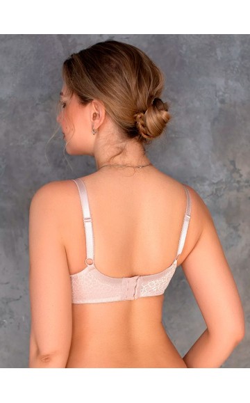 Бюстгальтер Lady Lux 430-67 Серебристый пион