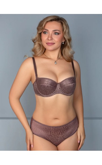 Бюстгальтер Lady Lux 360K-67-СБ Ирландский кофе (распродажа)