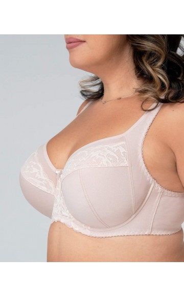 Бюстгальтер Lady Lux 310-180 Серебристый пион