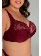 Бюстгальтер Lady Lux 296 Бургундское вино