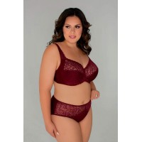 Бюстгальтер Lady Lux 296 Бургундское вино