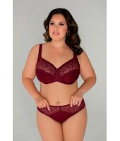 Бюстгальтер Lady Lux 296 Бургундское вино