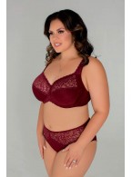 Бюстгальтер Lady Lux 296 Бургундское вино
