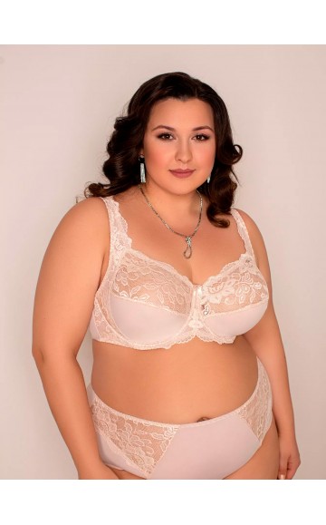 Бюстгальтер Lady Lux 296 Серебристый Пион