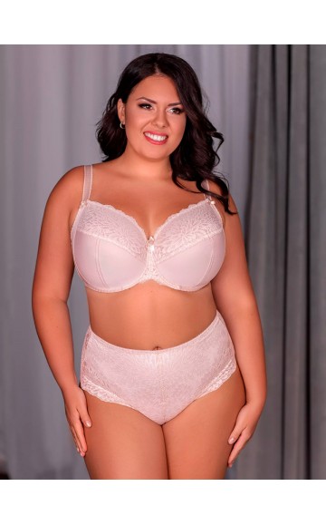 Бюстгальтер Lady Lux 711 Серебристый пион