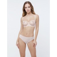 Бюстгальтер Lengy 10160 Серебристый пион с розовым