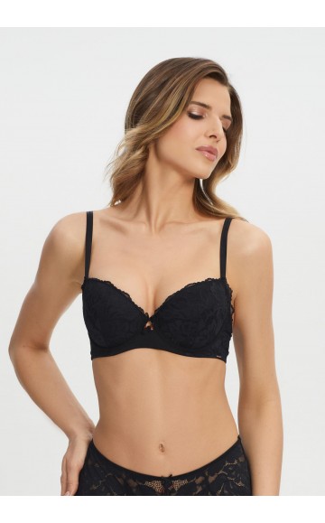Бюстгальтер классический Marc Andre Madame Noir W24-0115-04-RGM-LY