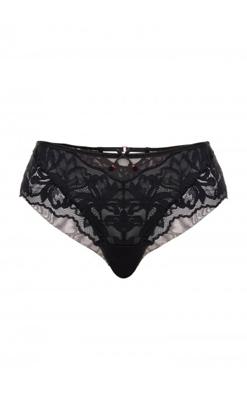 Трусы бразилиана Marc Andre Madame Noir W24-0193-O2-BZO-LZ